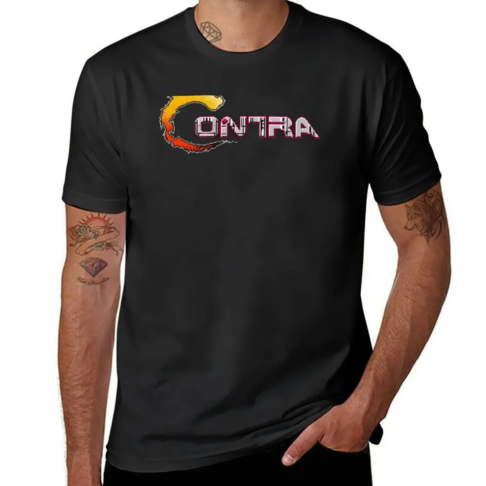 Contra Title T-Shirt Aesthetic clothing sweat outfits for men