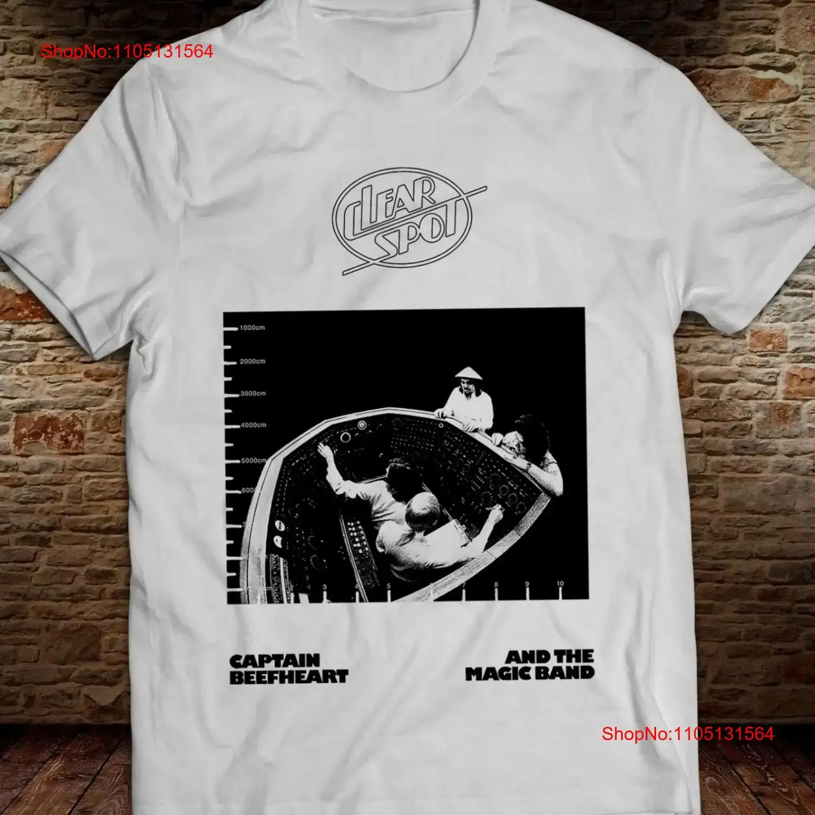 Captain Beefheart His Magic Band Clear Spot T Shirt Strictly Personal Retro vintage Washed graphic Breathable Unisex Stylish