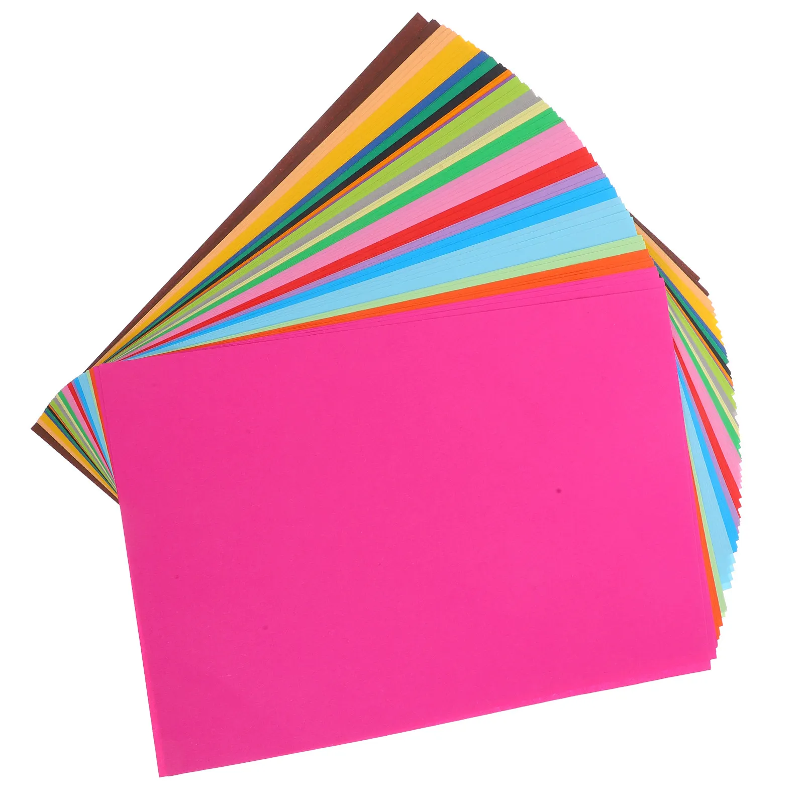 

100Pcs Color Paper for Crafts Origami Folding Paper Kids Art Supplies Creative Development Motor Skills Enhancement Family