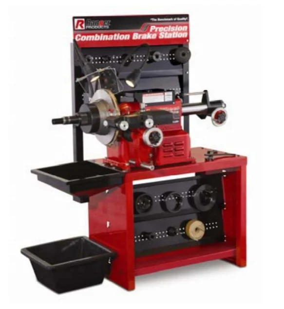 High-Precision Disc & Drum Resurfacing Machine for Automotive Combination Disc/Drum Brake Lathe with Bench
