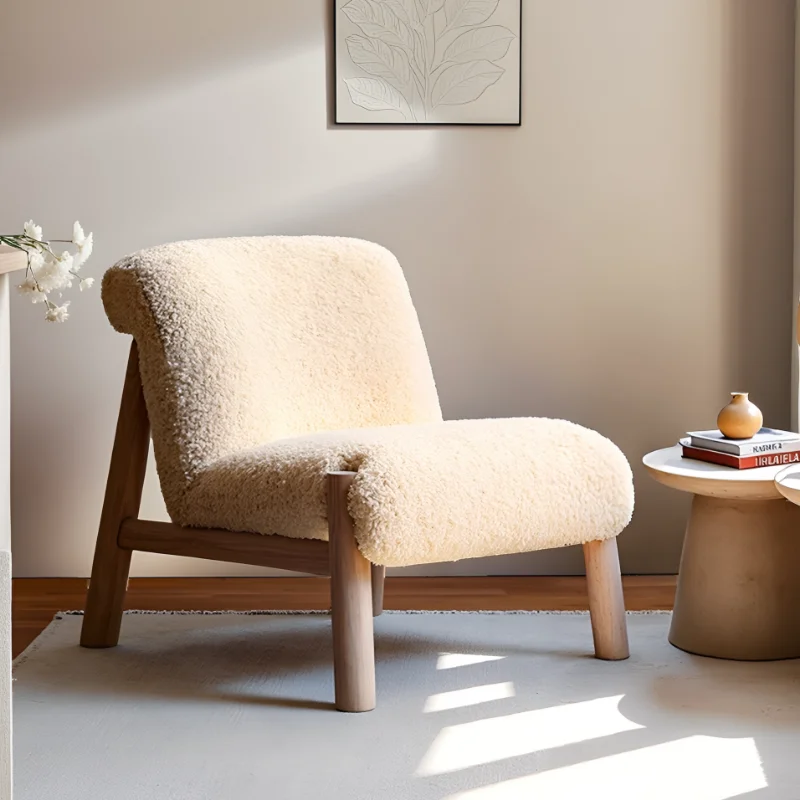 كرسي غرفة المعيشة الخشبي الأنيق المعاصر على الطراز الشمالي مصمم أثاث عالي الجودة كرسي خشبي موبليس بارا الحجار