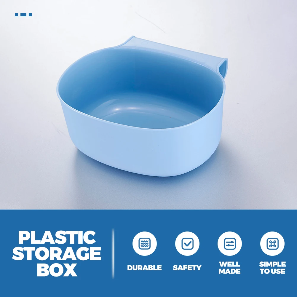 

2 Pcs Hanging Trash Can Mini Garbage Cans Bin Cabinet Door Small Food Grade Pp Material