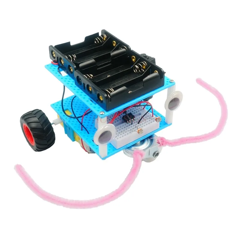 

Science and technology make small invention junior high school science experiment robot model teaching aids intelligent light