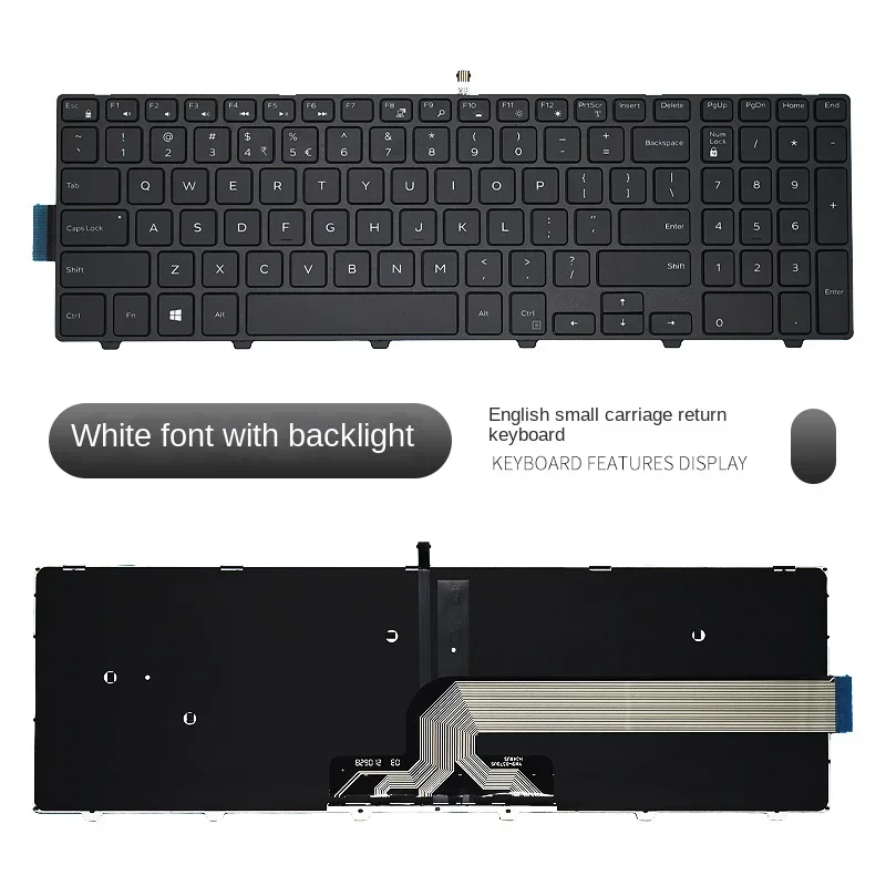 Suitable  replacement for DELL 15R 3541 3542 5542 5543 5545 5547 3549 3543 3558 Laptop keyboard