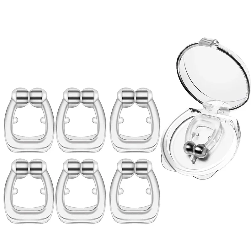 Noseclip Silikon Manyetik Horlama Tutucu Mini Taşınabilir Ve Kolay Yumuşak Havalandırma Burun Mandalı Fizik Tedavi