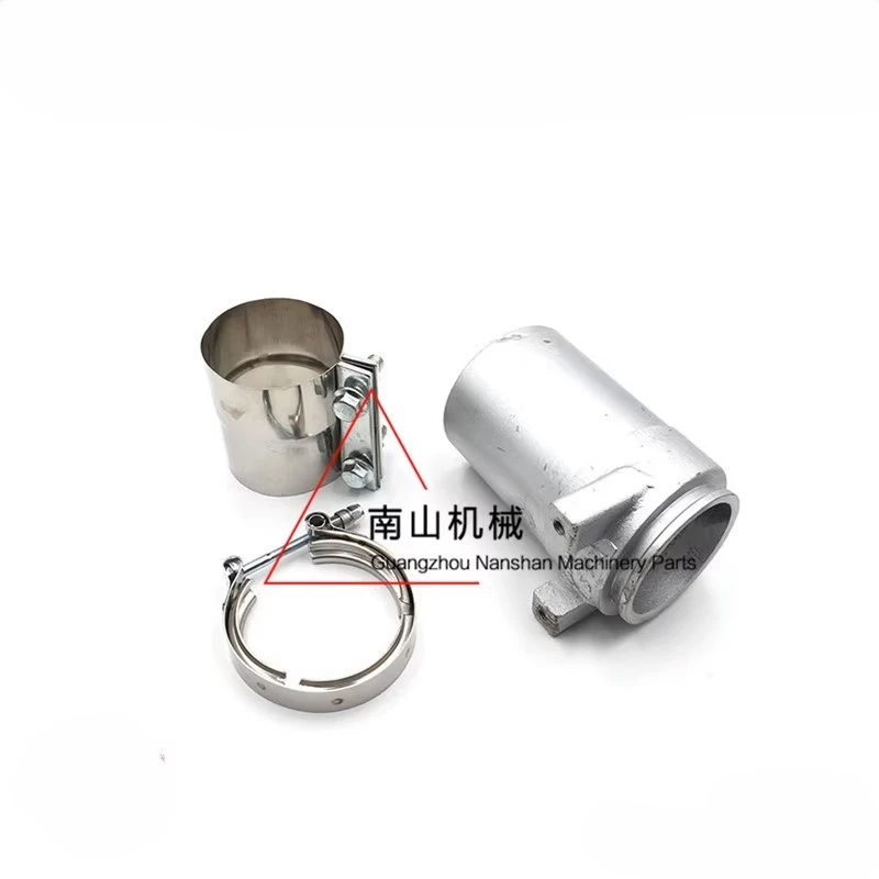 

For Komatsu PC200-6-7-8 muffler connecting pipe clamp Supercharger connecting pipe clamp Excavator