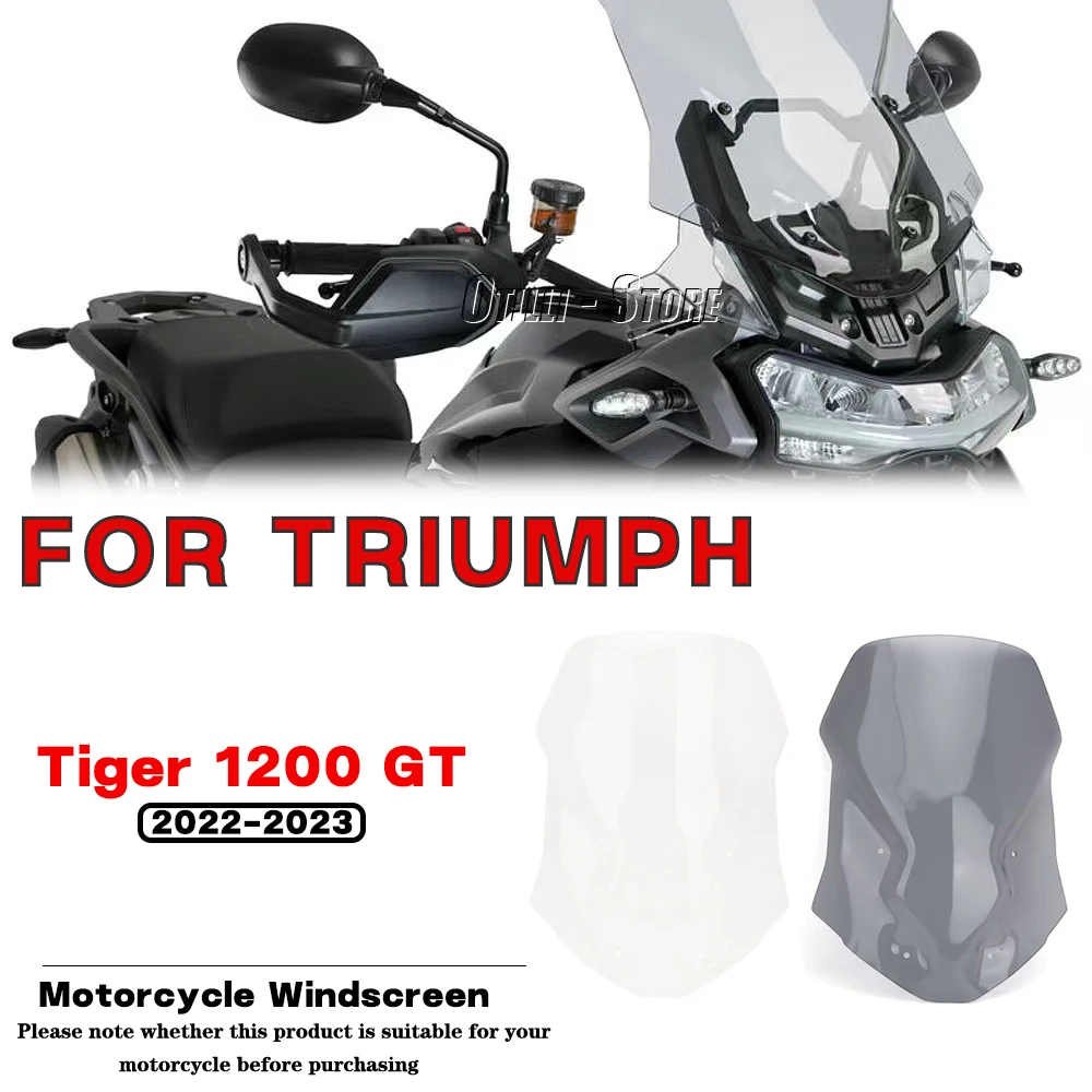 

For TRIUMPH Tiger 1200 GT/Pro/Rally Explorer 2022-2024 Motorcycle modification accessories Windscreen Wind Deflector Windshield