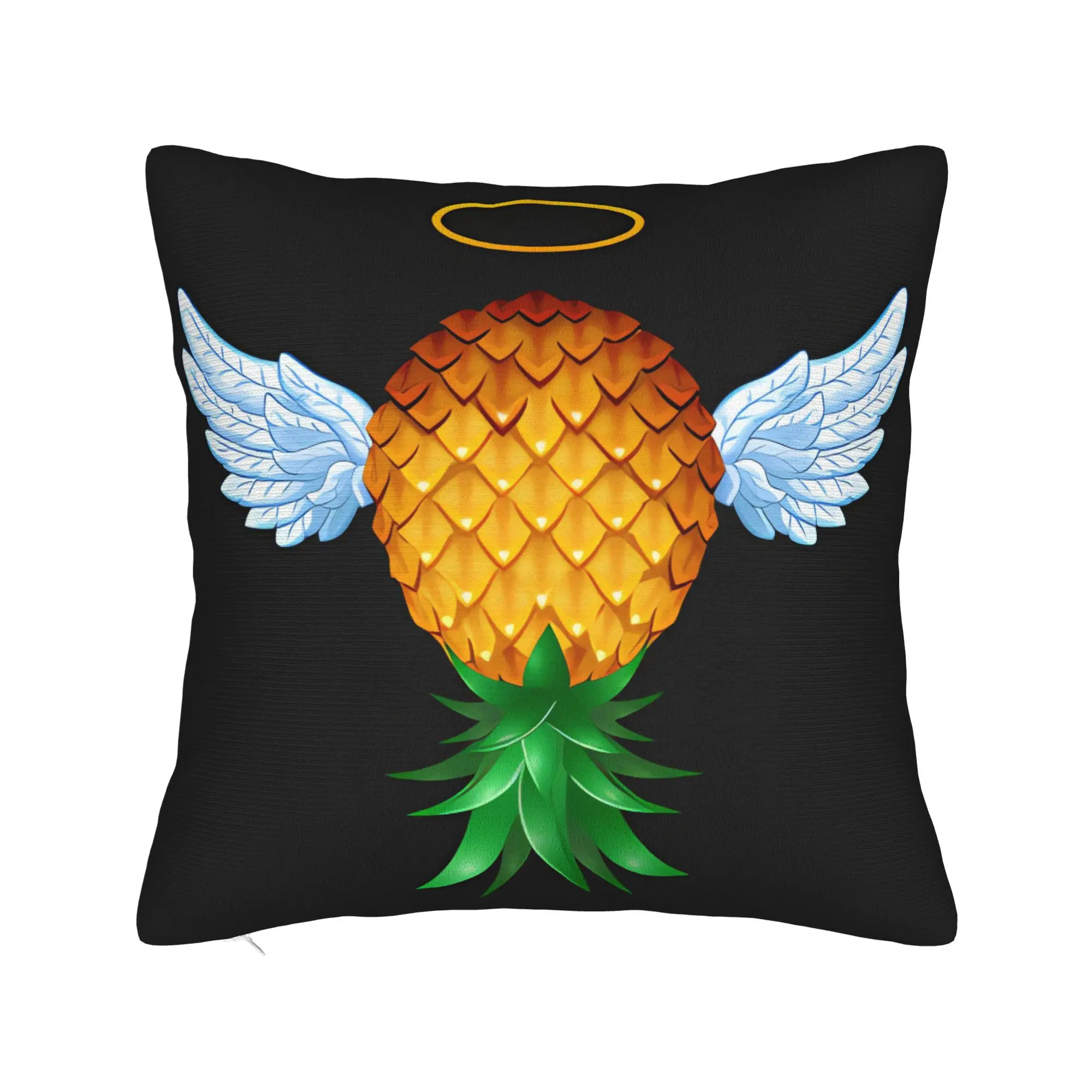 Anatomy Of An Upside Down Pineapple Pillow Cover  Soft Cushion Cover Retro Trendy Pillow Case For Sofa Car Home Decor