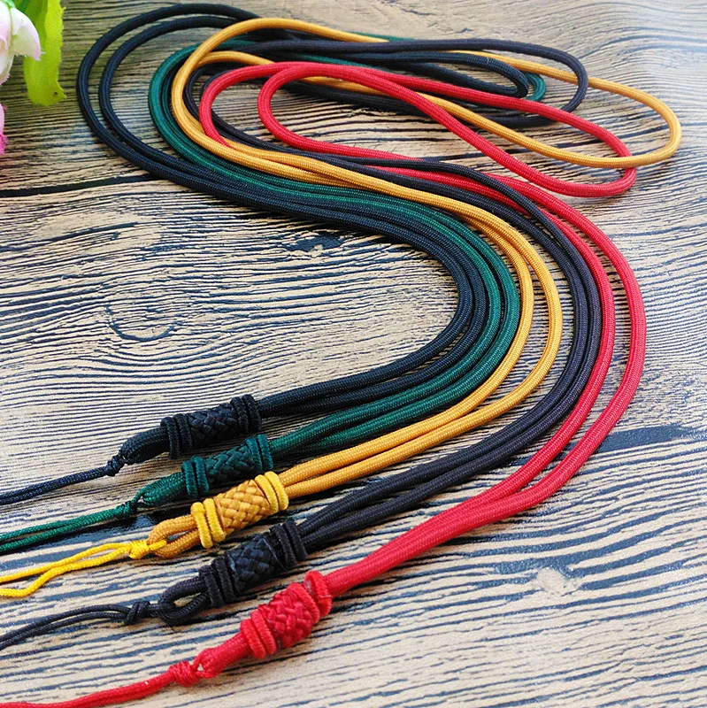 5pcs Hand Knited Necklace silk thread knot cord For Pendant-long cord