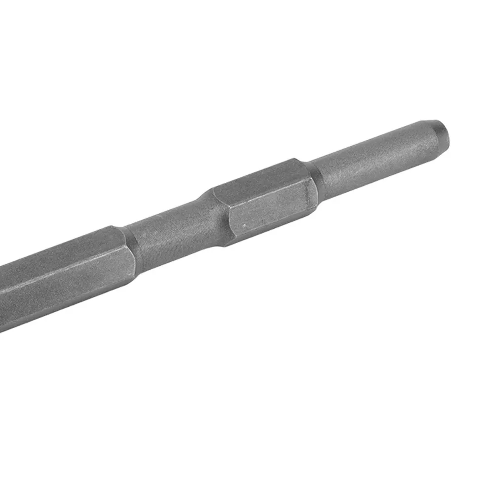 Durable Hex Shank Grooving Chisel 40Cr Alloy Steel Wide Flat Edge Masonry Chisel Bit Max Shank Scaling Chisel Set For Stone
