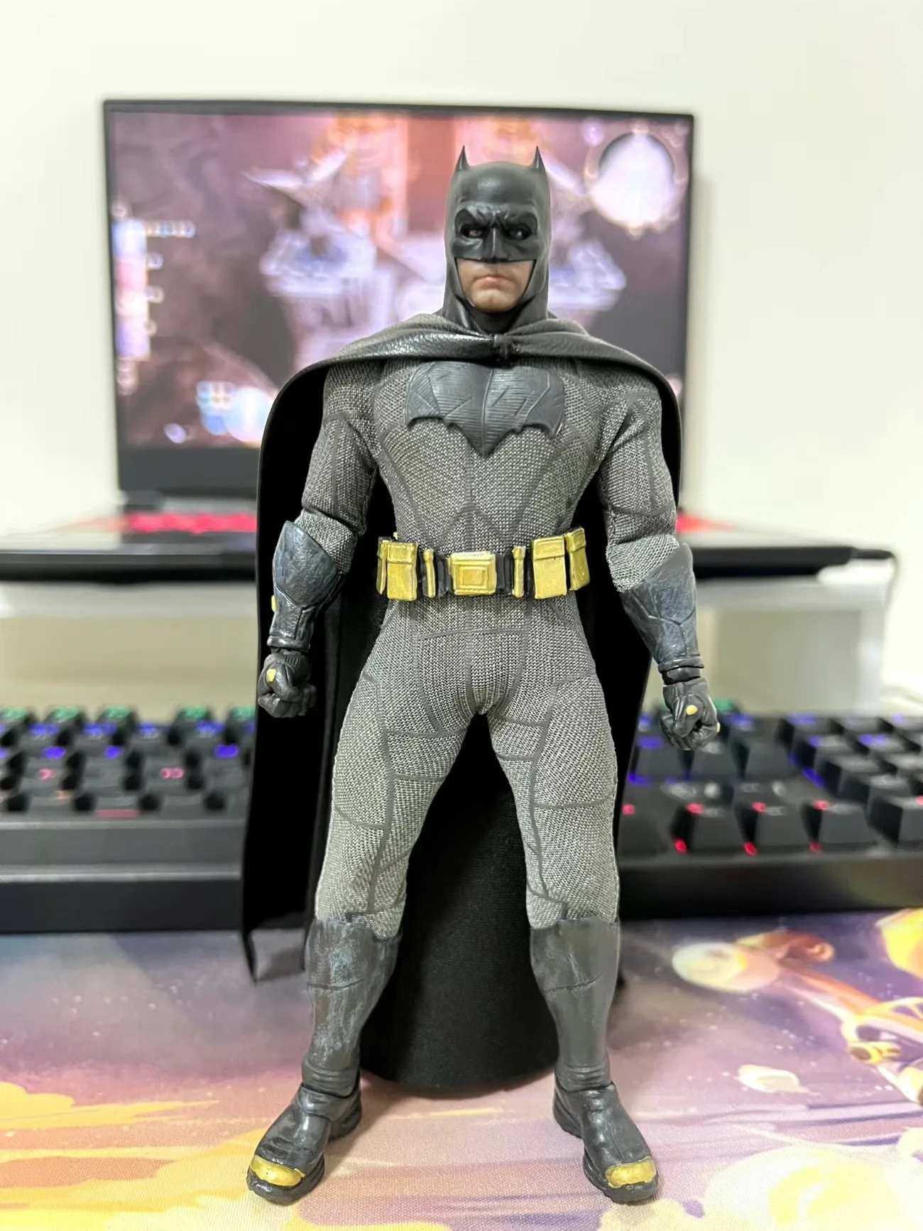 Mezco Dc Figure Justice League Clothing Superman Batman 6 Inch Action Figures 1/12 Statue Toy Collectible Model Adult Kid Gifts