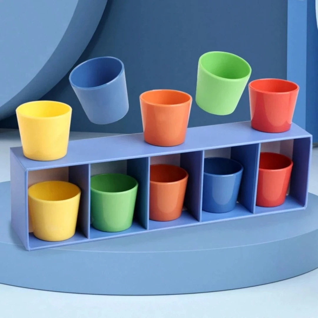 

Настольная игра-головоломка «Угадай чашку»: сортировка и сопоставление, развивающая логическое мышление, интерактивная игрушка для вечеринок и семейных встреч