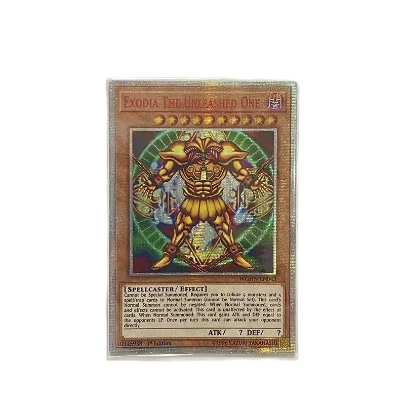 

Yu-Gi-Oh TCG/OCG G4/PrismaticSecret Rare/UL/UTR Exodia the Forbidden One Series Collectible Gift Toy Cards （Not Original）