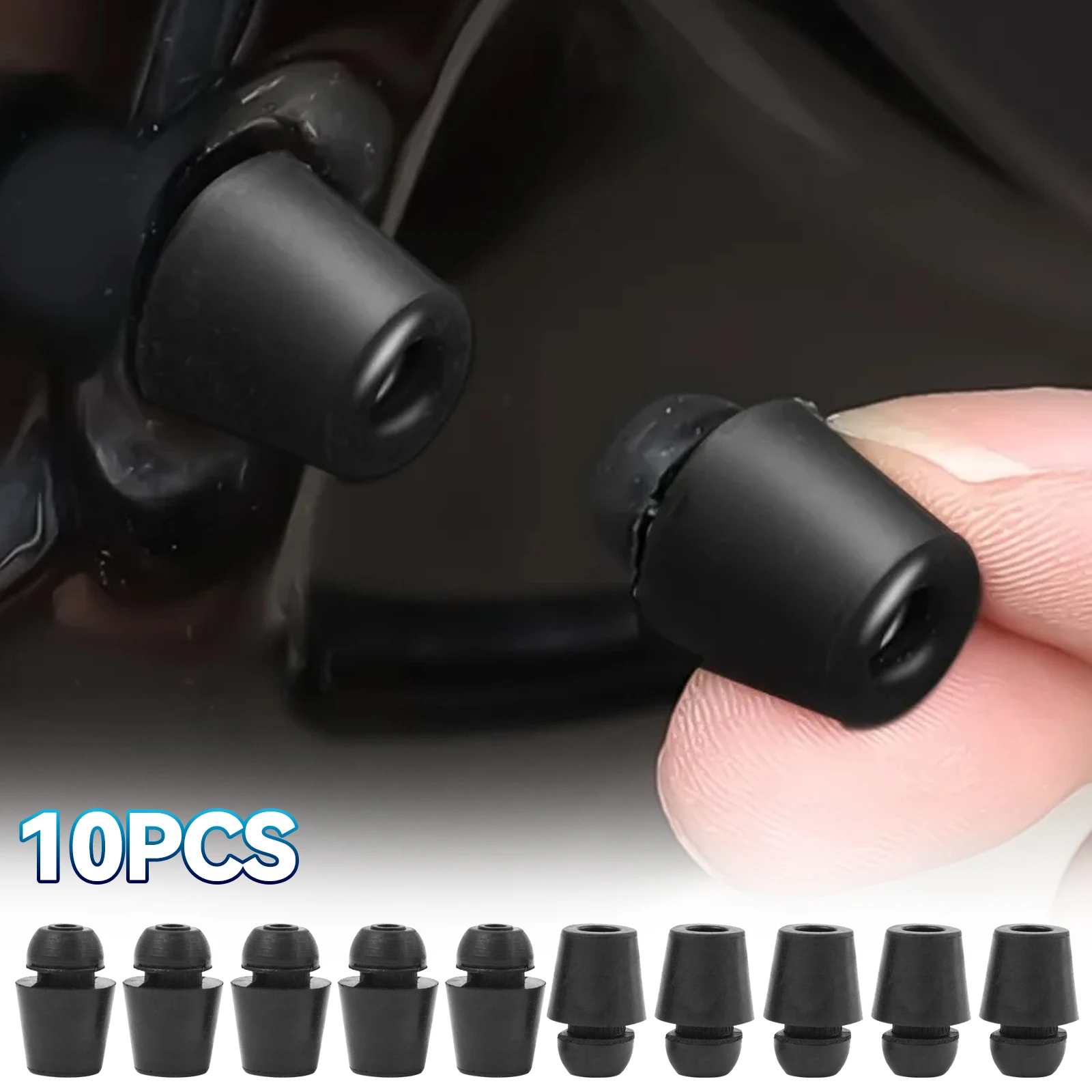 10x Car Door Bumper Dampers Buffer Pad Cover Rubber Anti Shock for Kia Sportage Rio 4 5 Ceed Jd K5 Cerato Ford Focus 2 3 Mondeo