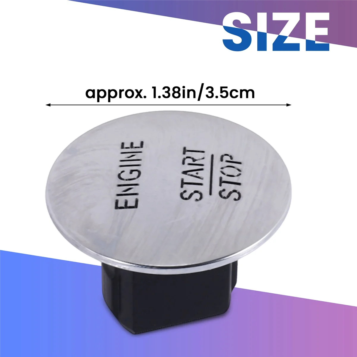 زر تشغيل وإيقاف تشغيل المحرك بدون مفتاح لمرسيدس بنز