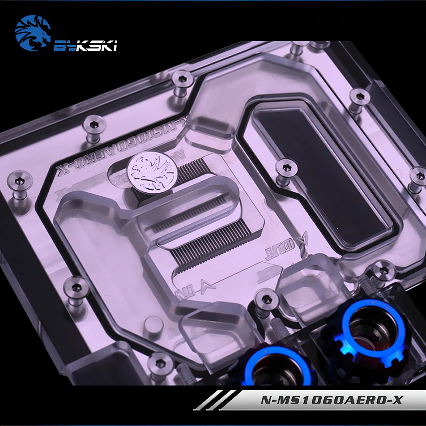 Bloque de enfriamiento líquido Bykski GPU para MSI GTX1060 Aero ITX N-MS1060AERO-X