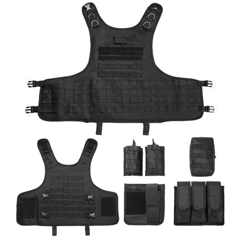 Hunting Vest Plate Carrier Outdoor Live CS Game Protection Vest Hunting Paintball Vest Outdoor Armored Vest