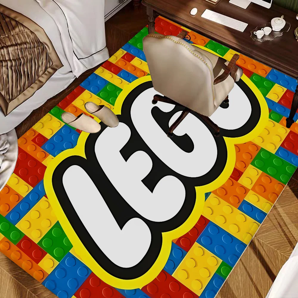 L-LEGOS الحمام حصيرة الرجعية متعددة الاختيارات غرفة المعيشة المطبخ البساط عدم الانزلاق السرير الحصير