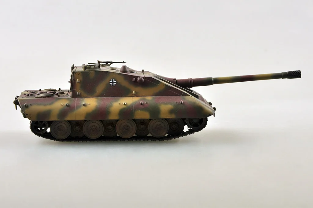 Easymodel 35122 Escala 1/72 Alemão E-100 E100 Tank Destroyer Montado Modelo Militar Acabado Coleção de Plástico Estático ou Presente