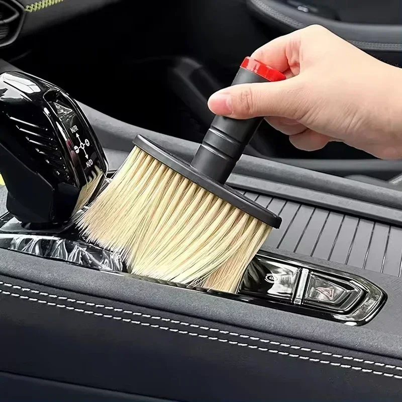 1pcs Car Air Conditioning Vent Cleaning Brush Crevice Fine Bristle Brush Interior Gap Dusting Interior Cleaning Tools