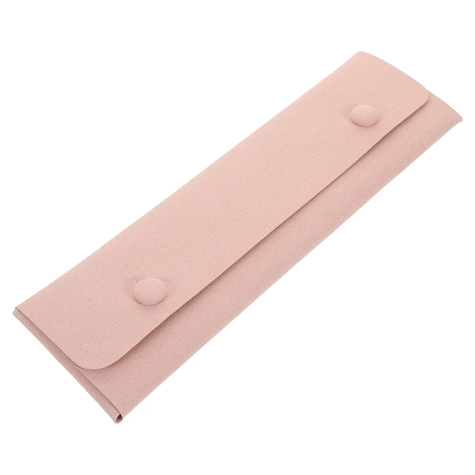 

Elegant Cloth Jewelry Pouch Portable Necklace Organizer Travel Business Gift Classic Design Versatile Storage Accessory