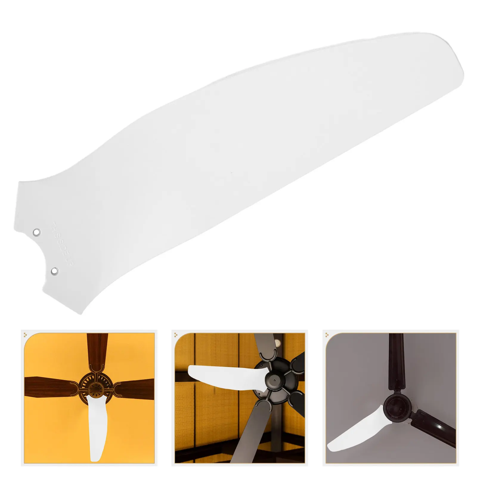 

Стильные лопасти вентилятора из АБС-пластика, 600 мм, белые, для замены в потолочных, настольных, напольных и напольно-столбчатых вентиляторах, простая установка, универсальное применение