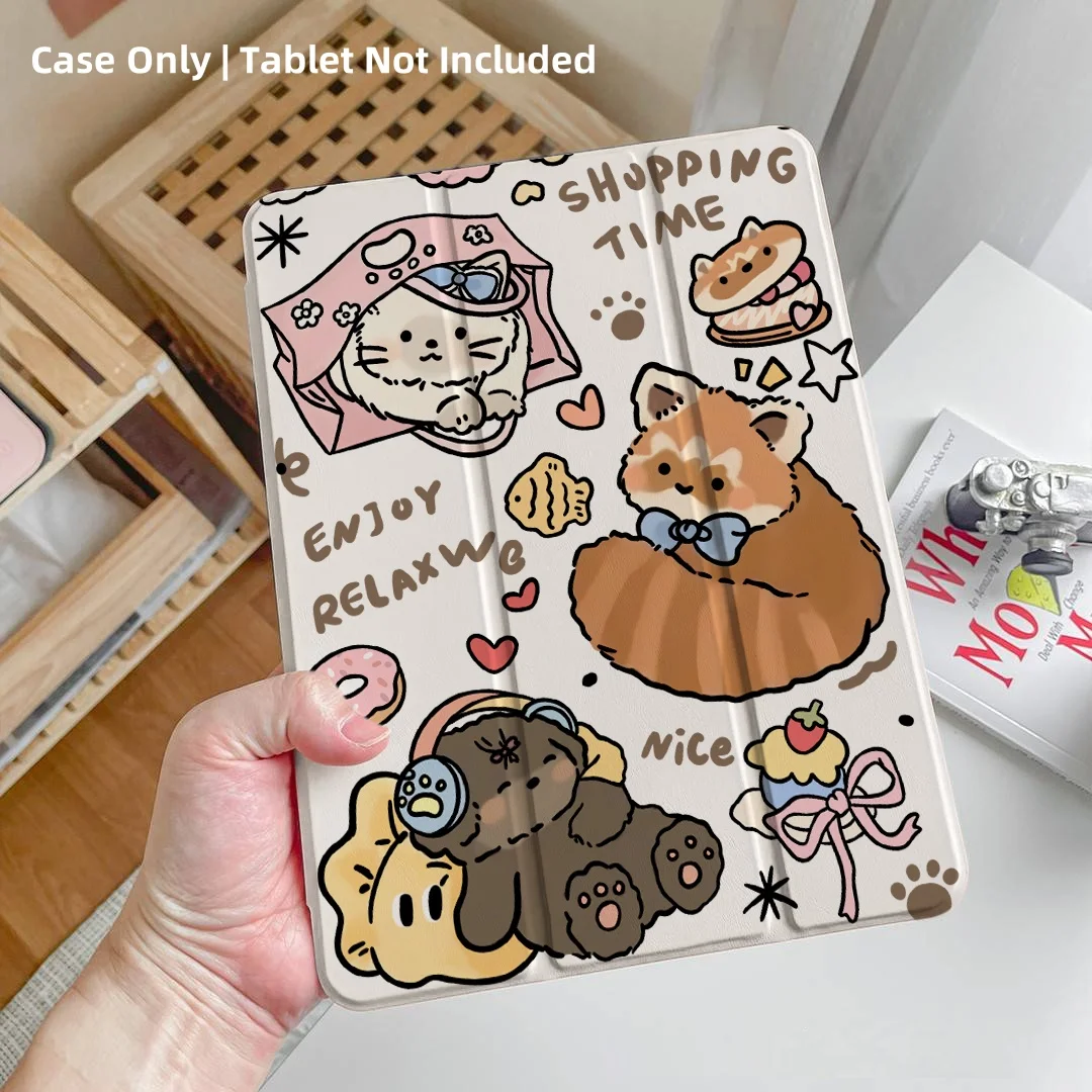 

Printed Clear Acrylic For iPad Air 11 2025 case A16 11th Pro11 M4 M2 iPad pro12.9 for ipad Air5/4 10.9 10th Tablet Protection