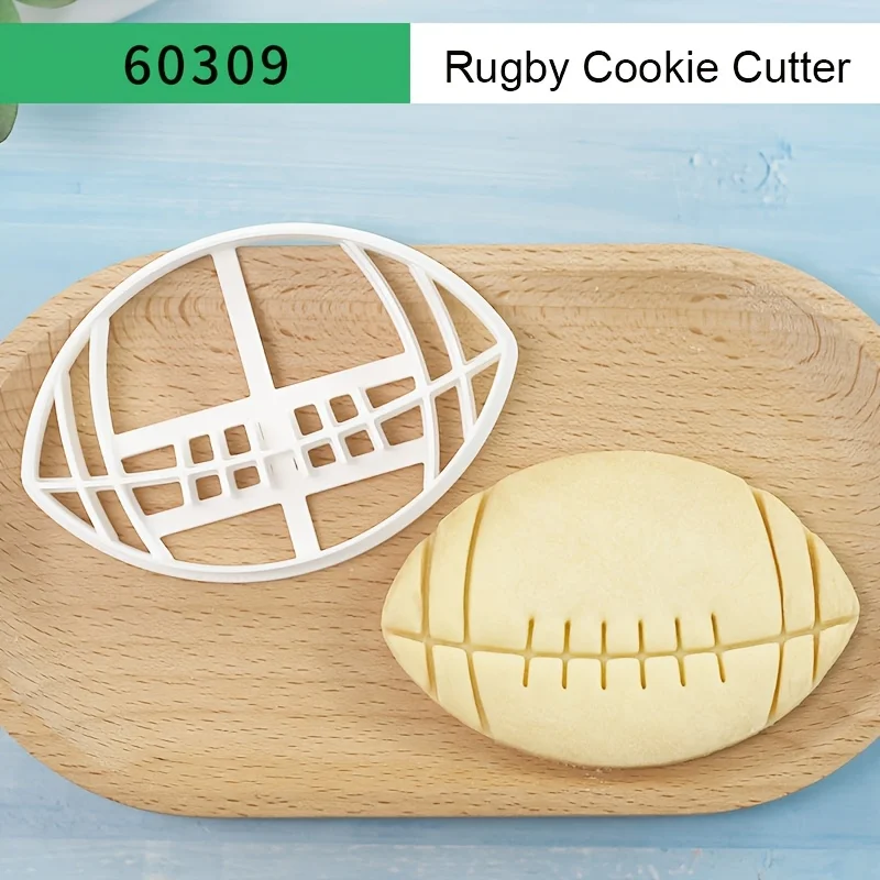 Biscuit cutting mold, basketball, football, baseball design, cookie press mold, household sugar flipping and baking tool