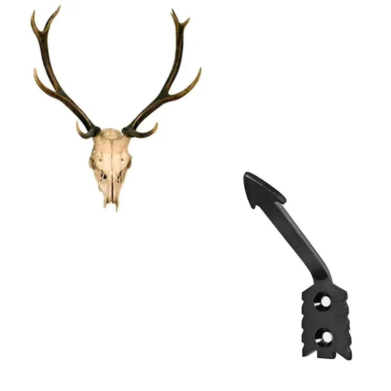 A27F-European Deer Skull Mount Hanger, Euro Wall Mount Skull Hanger For Deerhead And Other Smaller Skulls For Indoor Outdoor