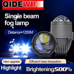 12V Mini Bi Laser LED Fog Lights For Toyota Corolla/Lexus/Peugeot/Camry/RAV4 2.0 Inch LED Lenses Car Accessories