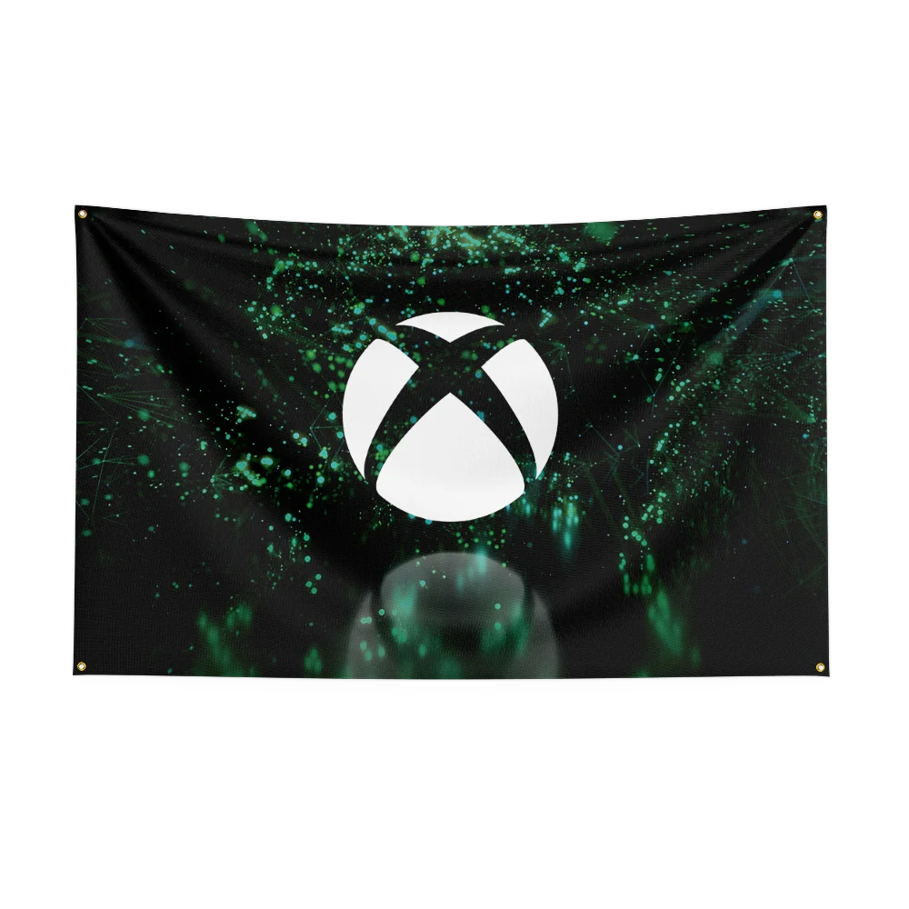 3X5FT Xboxs Game Vlag Polyester Digitaal Gedrukt Game Tapestry Gordijn Voor Decor