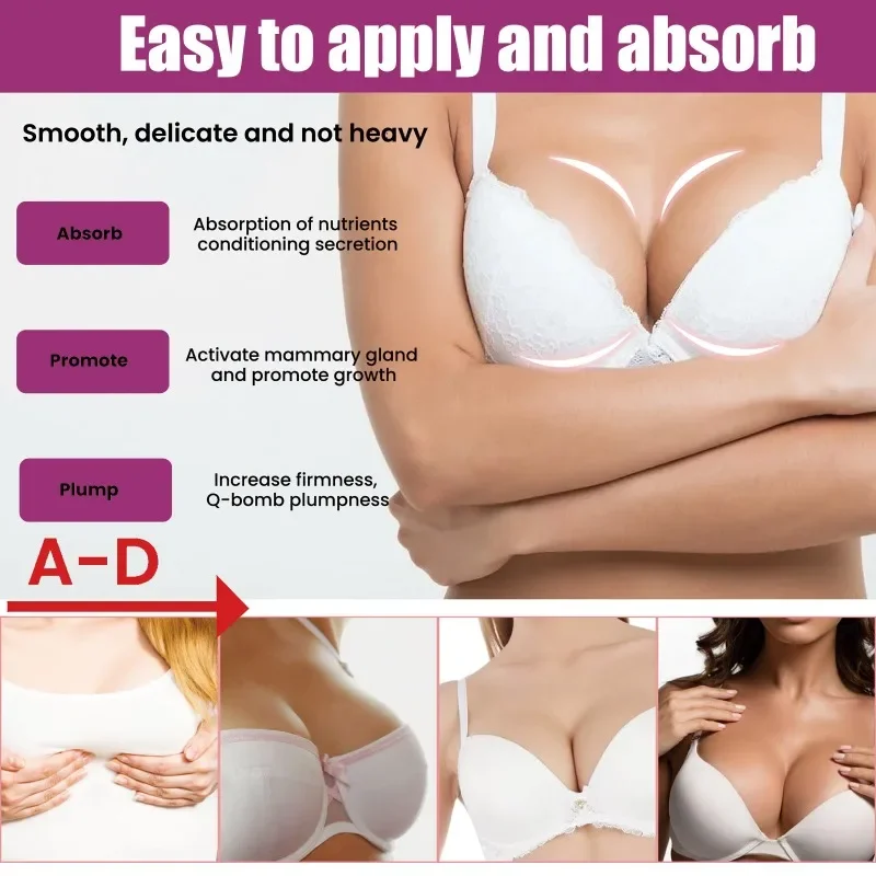 Effective Breast Enhancement Roll on Improve Sagging Breast Rapid Growth Enhance Elasticity Care Cream Breast Enhancement Cream