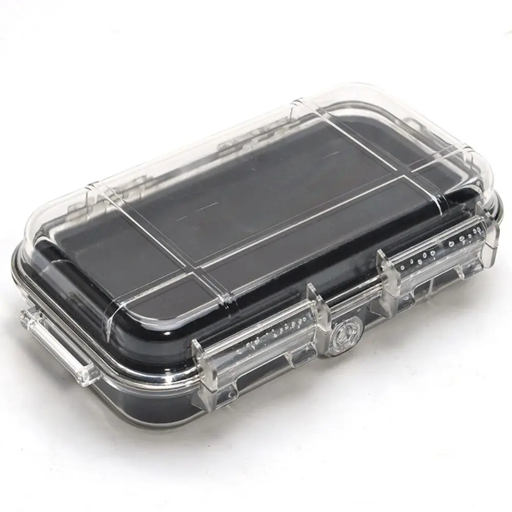 Durable ABS Camping Box Shockproof Equipment Dry Box Sealed Storage Box Transparent Professional Waterproof Toolbox