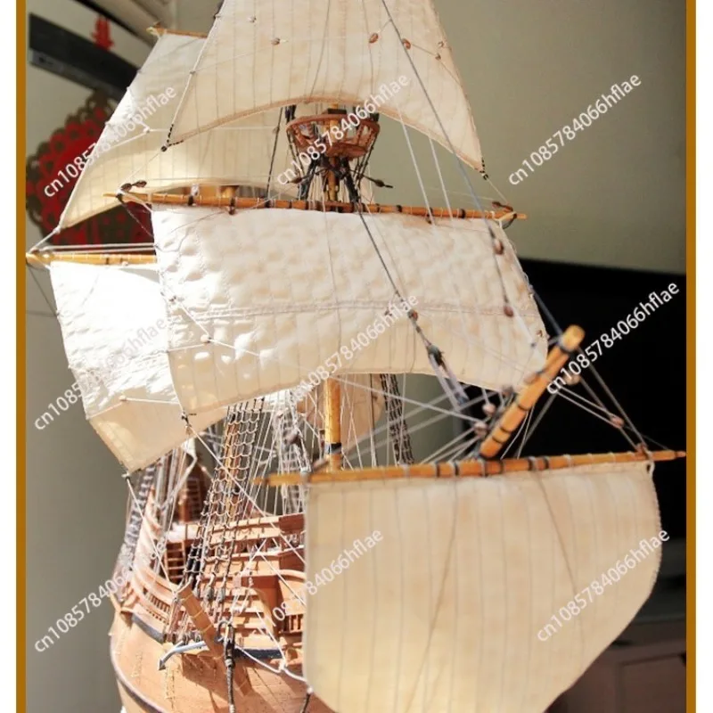 Mayflower 1:48 Pioneer of immigration to the American continent, wooden classical sailing boat model assembly kit
