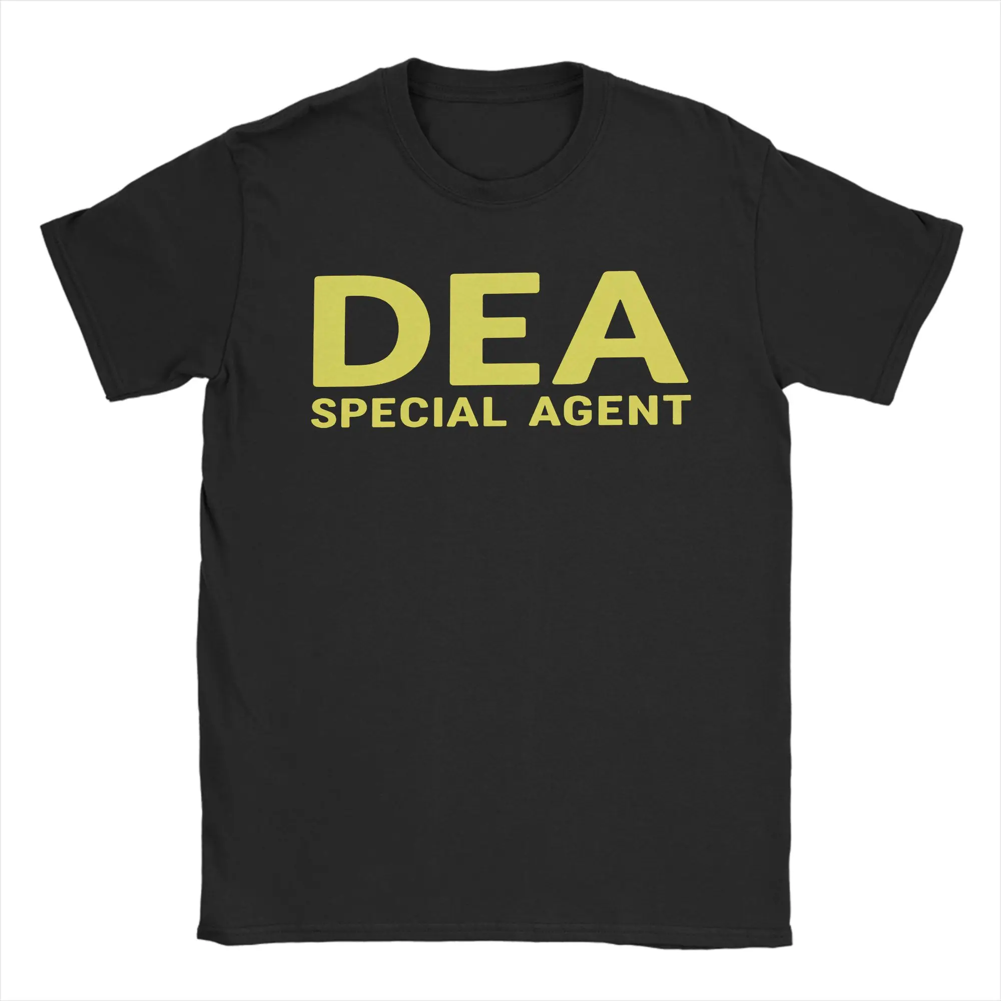 DEA Special Agent America T-Shirts Men Women  Fashion Cotton Tees Crew Neck Short Sleeve T Shirts Plus Size Tops