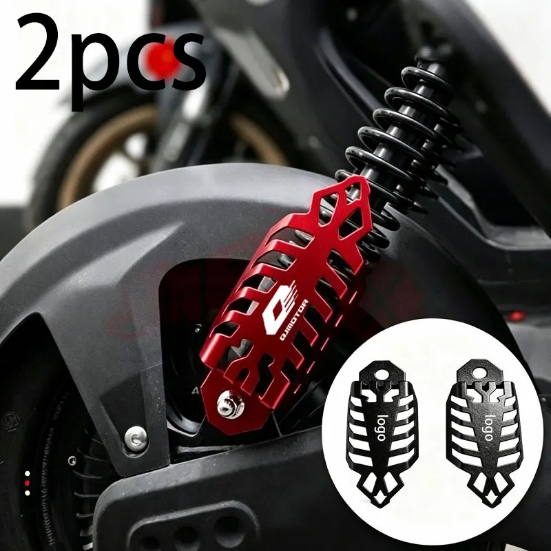For QJMOTO QJ SRT 800 800X 800SX SVT 650 X SRT700 SRT 800 700 650 550 Modified anti scratch shock absorber decorative cover