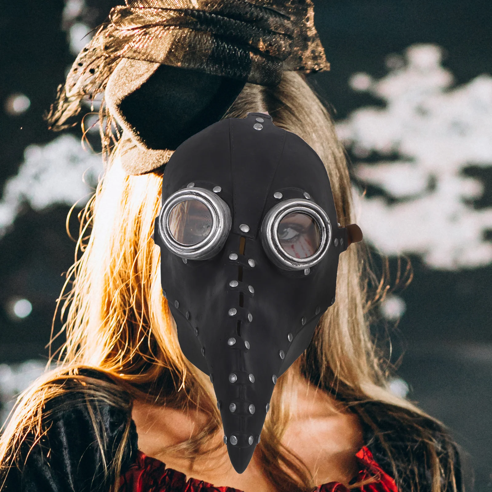 1 قطعة مادة ورقية منقار الطيور تصميم إبداعي آمن ومتين لأداء المهرجان يستخدم أقنعة تزيين هدية الخيال للأطفال