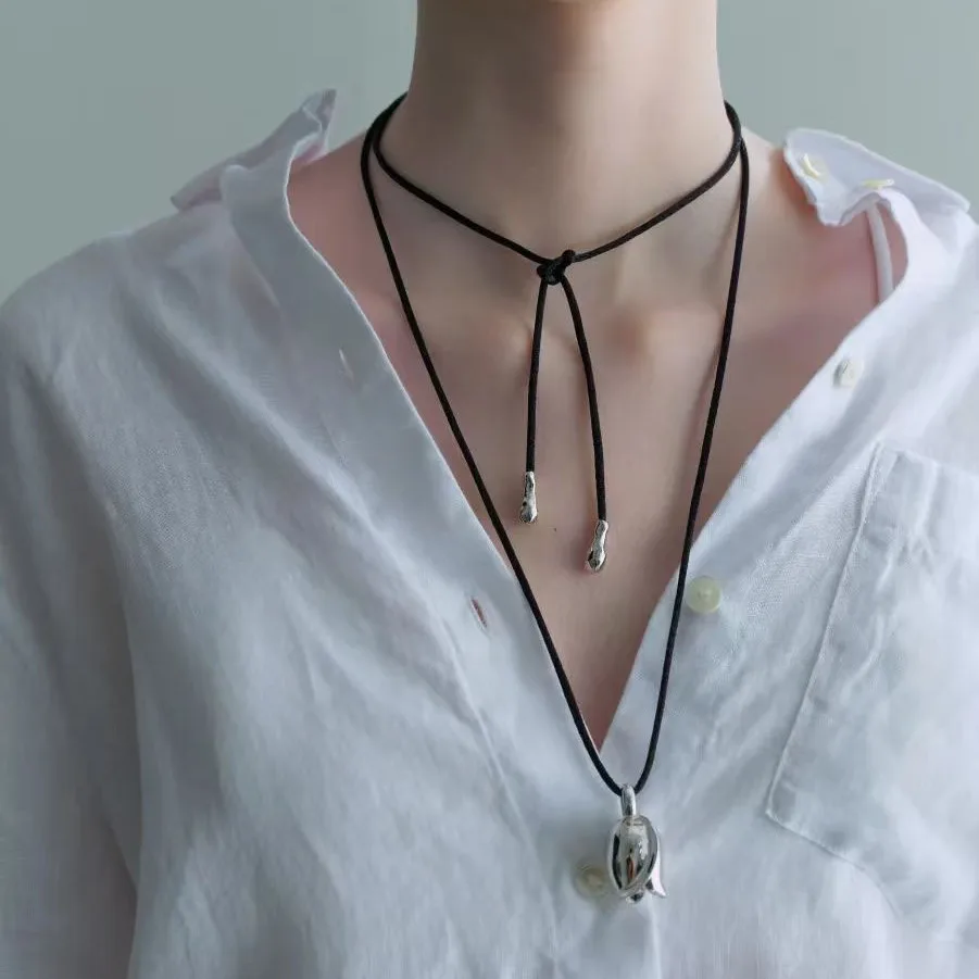 

Jenny&dave Jewelry Necklace Necklaces For Women Necklace Drawstring Pendant Necklace