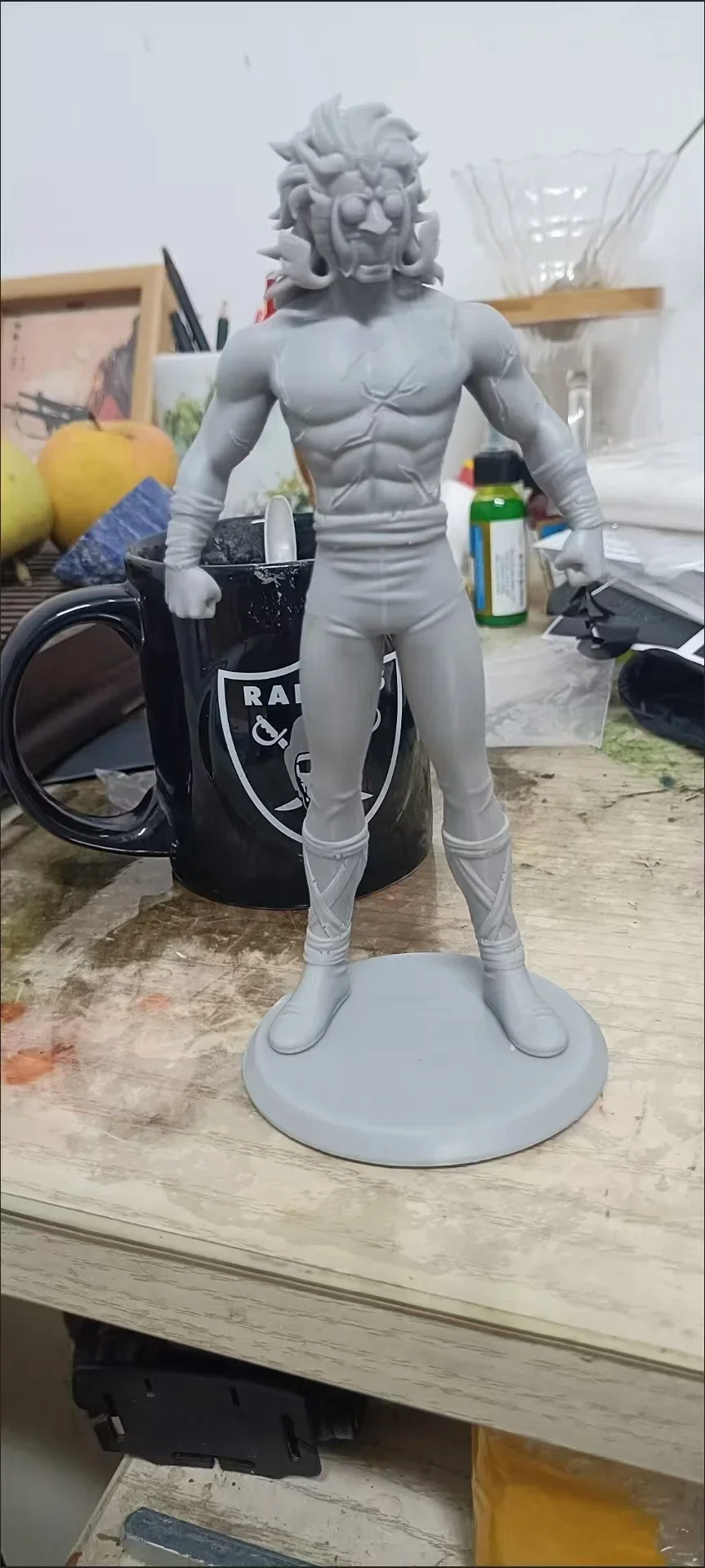 Saint Gladiator One Hui Master Kiruti Gk White Model Uncolored 3d Printing