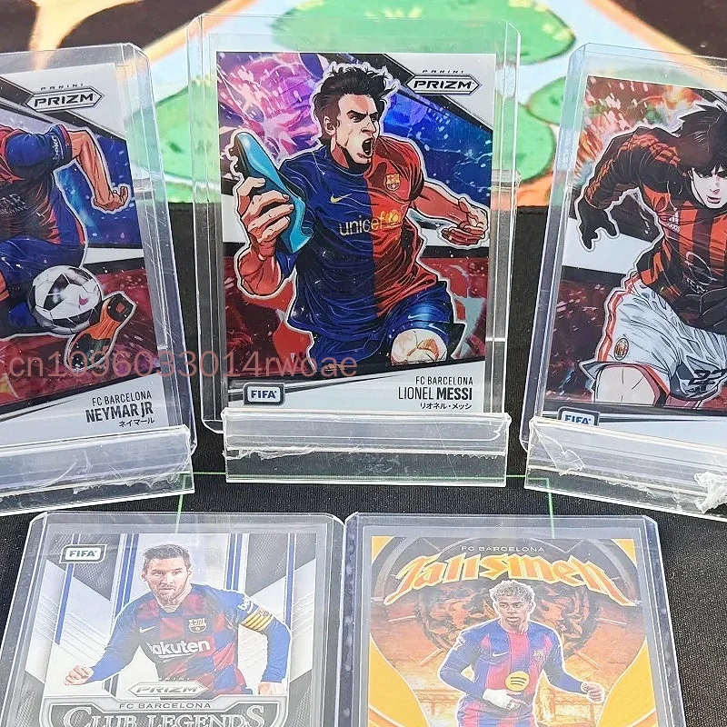 Tarjeta Coleccionable de Reproducción de Manga de Gran Escala 2026 Prizm Comics Tka Yamal Messi C Ronaldo SSP Hecha a Mano, Juguete Láser Coleccionable, Regalo