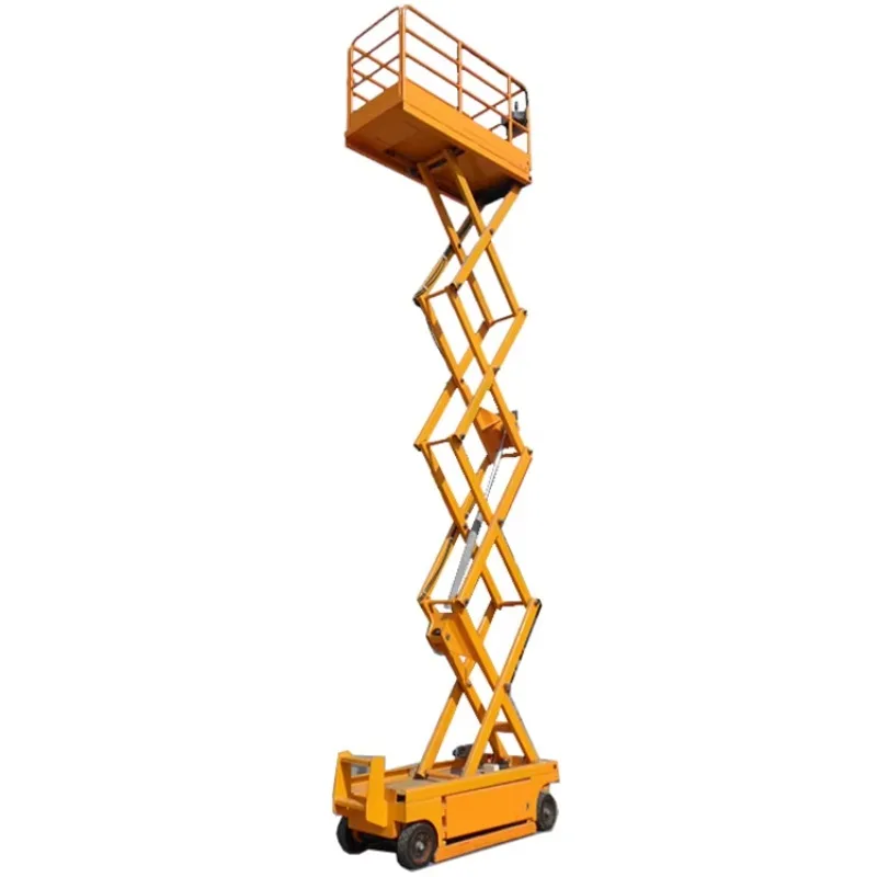 

6m 8m 10m 12m 14m Electric Hydraulic Scissor Lift Table Aerial Working Platform 100kg 300kg 500kg
