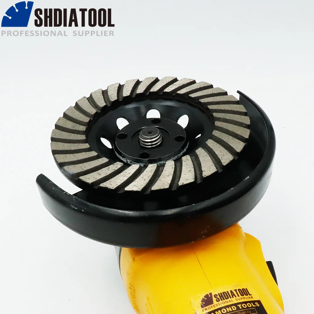 DIATOOL Diamond Turbo Row Grinding Cup Wheel Grinding Disc Diameter 100mm 115mm 125mm 180mm