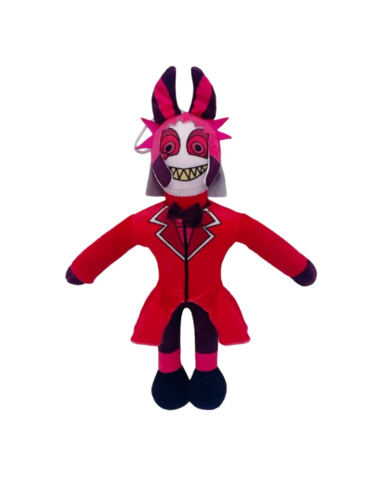 Neue Alastor Plüsch Adam Hazbined Cos Hotels Weiches Gefülltes Kostüm Niedliche Plüschfigur Hells Für Kinder Kinder Weihnachtsgeschenk