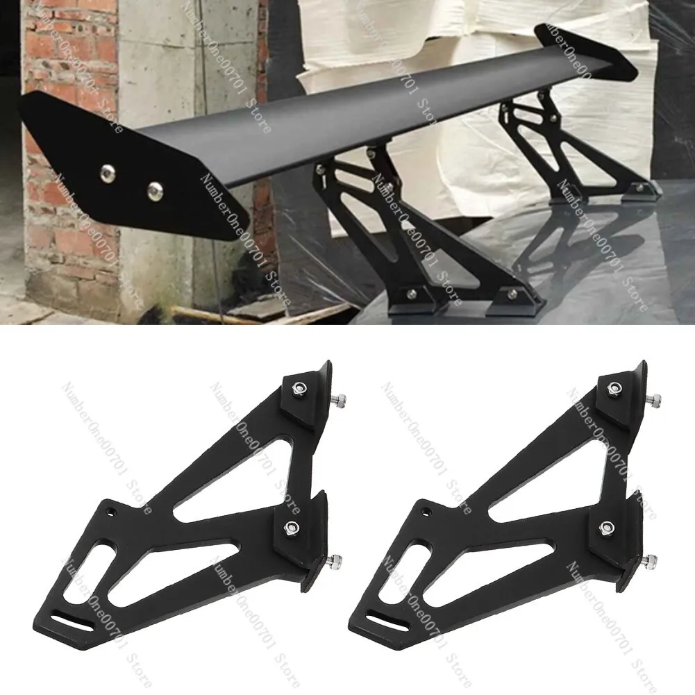 Car Rear Wing Stand Bracket, Aluminum Alloy Leg Support, Universal GT Base for Sedan & Hatchback Vehicles