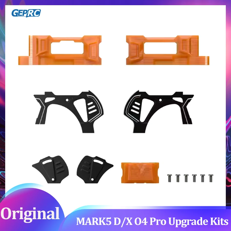 GEPRC MARK5 D/X marco O4 Pro Kits de actualización piezas de marco paquete de actualización Base marco de cuadricóptero FPV Freestyle RC Racing Drone Mark5