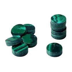 10 Green Malachite Freboard Inlay Sticker Dots Decal 6.3x2mm