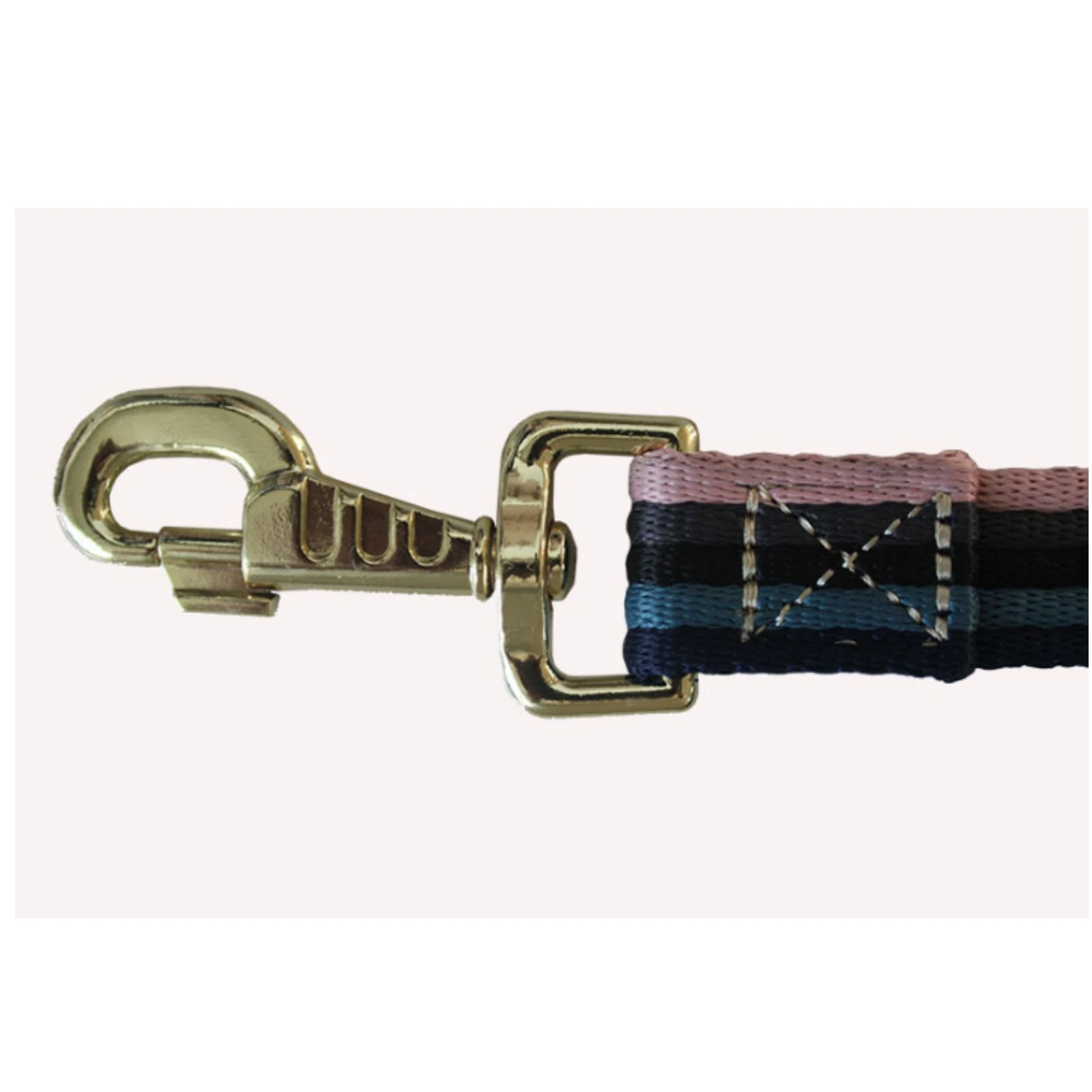 8-Meter Horse Training Line Long Length Polyester Strap Lead Rope Horse Leading Line with Snap Hook Easy to Handle Soft