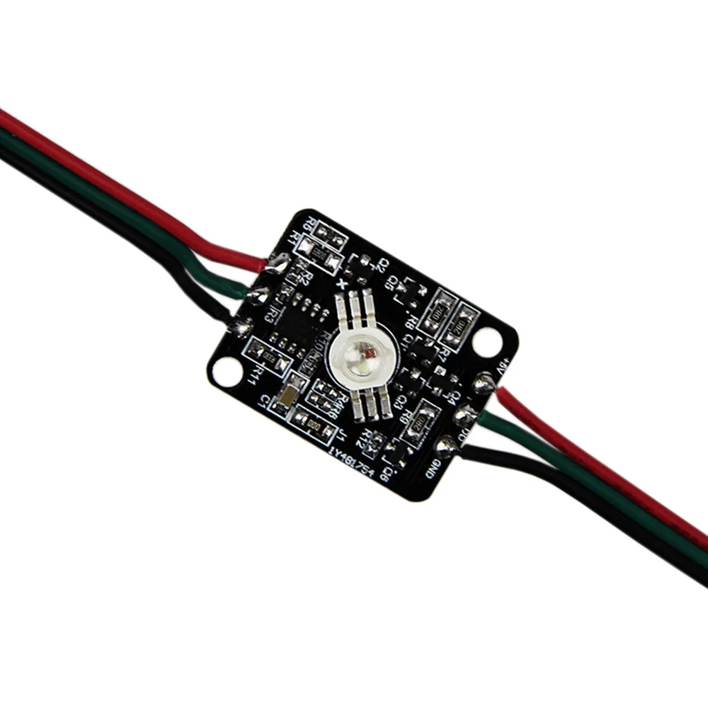 Imagem -04 - Módulo Led Rgb Digital de Alta Potência com Dc5v Ws2811 ic