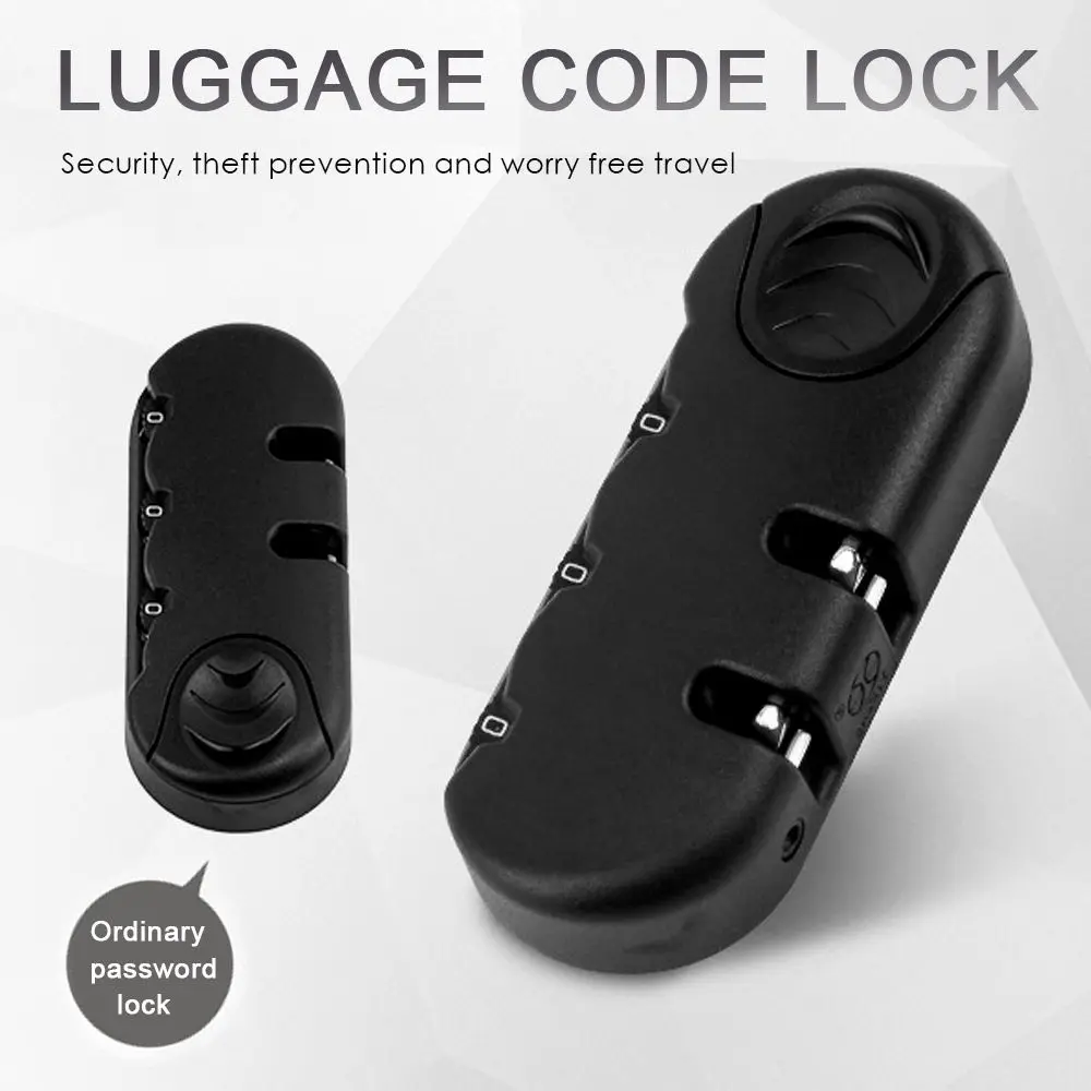 

2Pcs Portable Weatherproof Anti-theft Luggage TSA Customs Lock 2Digit Combination Lock TSA21123 Safely Code Lock