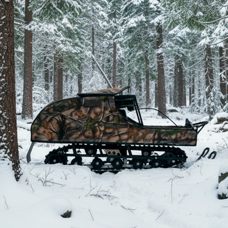 Wholesale Customizable OEM & ODM Support 389cc Tracked Snowmobiles for Hunting DIY Industrial Use